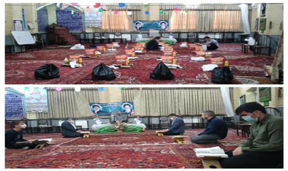 تداوم کمک به نیازمندان توسط جوانان کانون امام حسین تبریز