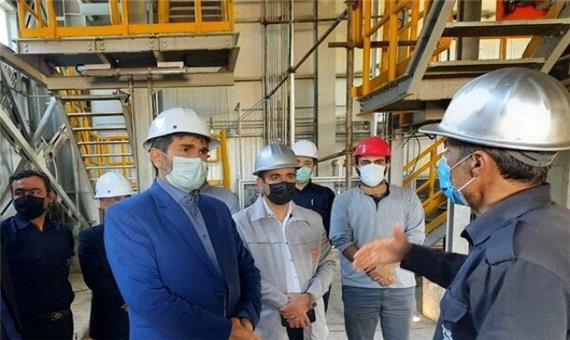 افتتاح کارخانه آهک هیدراته شهرستان اهر با حضور وزیر صمت