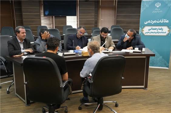ملاقات مردمی مدیران استانداری آذربایجان‌غربی