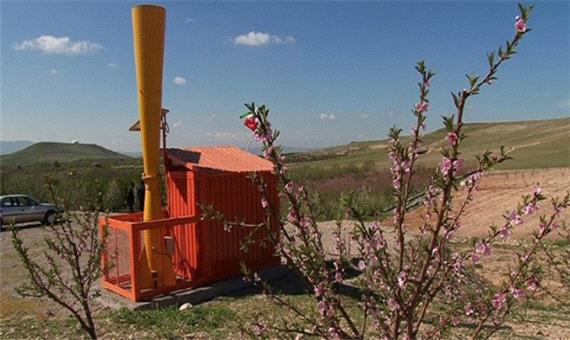 نصب 7 دستگاه سامانه ضدتگرگ در اراضی کشاورزی شهرستان جلفا