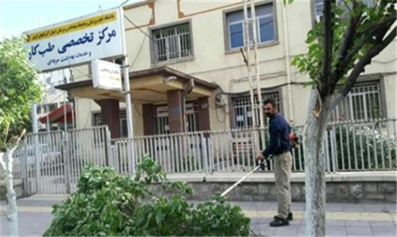 درختان شکسته شده ناشی از باد شدید از سطح معابر ارومیه جمع آوری شد - پرتال شهرداری ارومیه