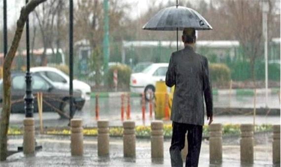 کاهش دما و بارش برف و باران در اردبیل