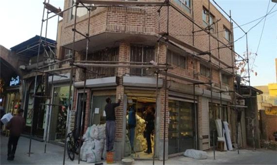 همگون‌سازی نماهای ساختمان‌ها در حرمخانه بازار جهانی تبریز
