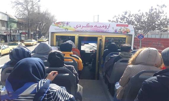 تردد 1000 نفر با اتوبوس گردشگری ارومیه در تعطیلات نوروزی