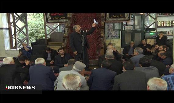 برگزاری مراسم ترحیم مداح پیشکسوت حاج‌رحیم حیدری در اردبیل