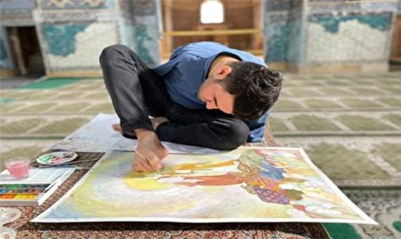 روایت واقعه غدیرخم با هنر پانگاری در تبریز