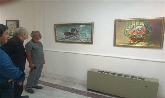 نمایشگاه نقاشی اوج رنگ در خانه فرهنگ تبریز برپا شد