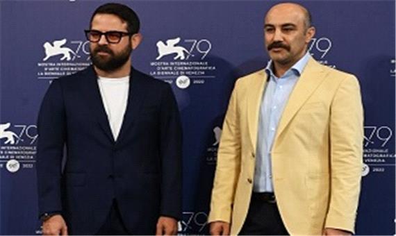 چهره متفاوت محسن تنابنده در کنار ندا جبرئیلی و مهسا حجازی/ جشنواره ونیز 2022