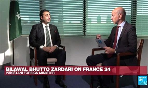 پرسش بی ربط رسانه فرانسوی از وزیرخارجه پاکستان درباره اغتشاشات ایران