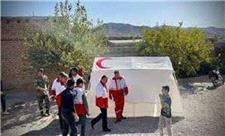 ارسال 400تخته موکت به منطقه زلزله زده خوی توسط جمعیت هلال احمر شهرستان میانه