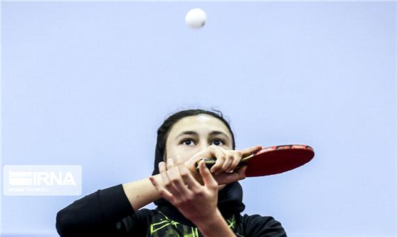 تنیسور مهابادی در صدر چدول تنیس‌بازان روی‌‎میز بانوان ایران ایستاد