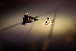 بازیگر مشهور در افتتاحیه جام جهانی ۲۰۲۲ + عکس