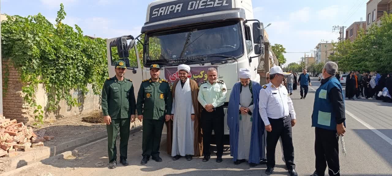اعزام خادمان موکب شهدای باروق به عراق
