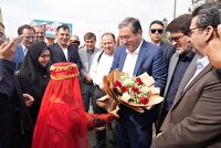 آغاز سفر استاندار آذربایجان‌غربی به شهرستان میاندوآب