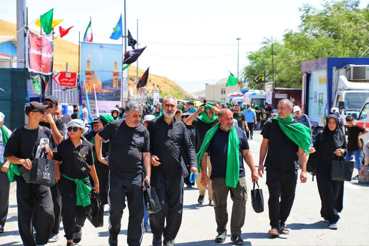 بررسی روند خدمات رسانی به زائران در مرز تمرچین