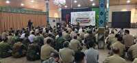 برگزاری آیین جاماندگان اربعین ارتش در ارومیه