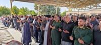 مادر شهید  محمد علی رحیمی به فرزند شهیدش پیوست