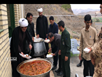 پخش احسان و نذری های اربعین در استان اردبیل