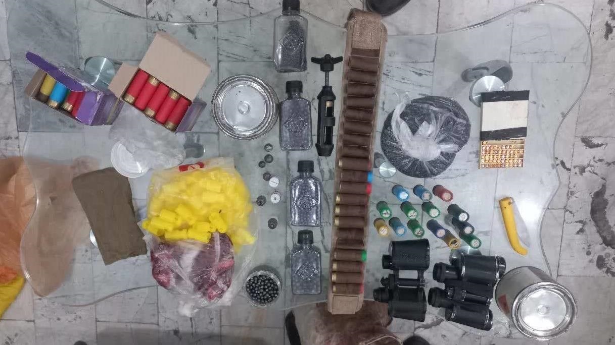 شناسایی و دستگیری شکارچی حرفه ای کل و بز در خلخال