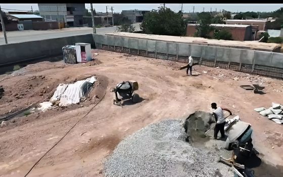 همت اهالی روستا؛ از آجر تا امید در مدرسه شش‌کلاسه خضرلو عجب‌شیر