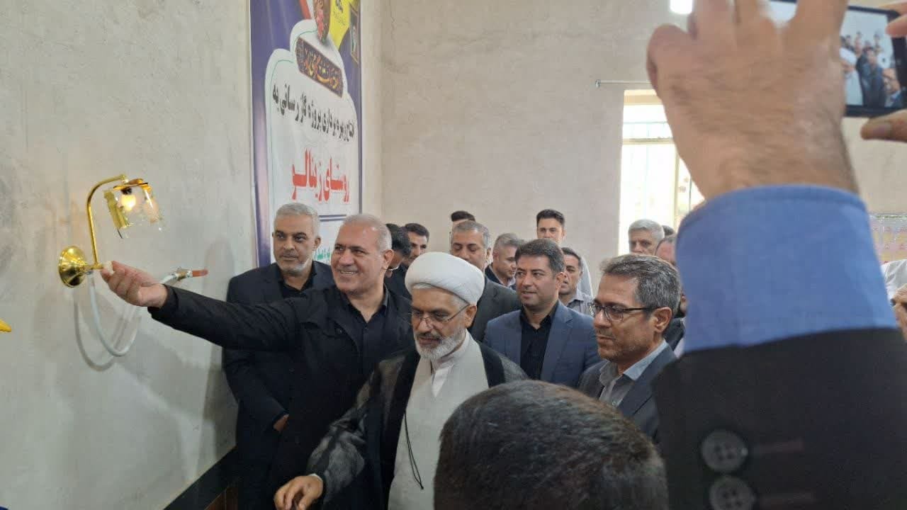 گازرسانی به روستای زینالوی شاهین دژ