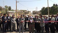 افتتاح ۳۵ طرح عمران روستایی و یک طرح گاز رسانی در تکاب