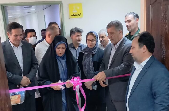 افتتاح بخش پاتولوژی بیمارستان فارابی ملکان با اعتبار ۵۰ میلیارد ریال