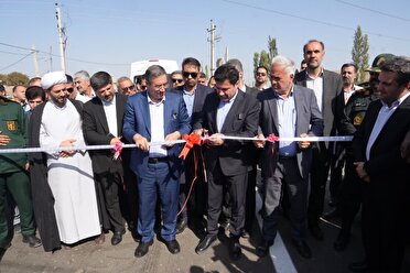 افتتاح ۱۲۳  طرح هادی و آسفالت معابر روستایی در آذربایجان‌غربی