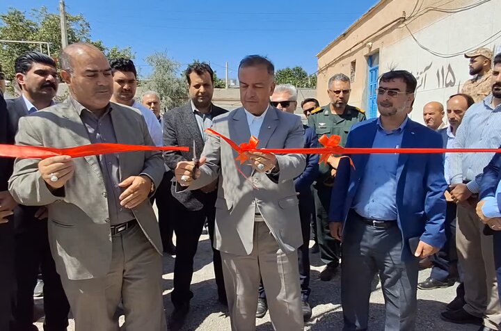 افتتاح ۶ پروژه عمرانی در بخش کندوان میانه