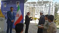 افتتاح مرکز   تلفن همراه روستایی در نقده