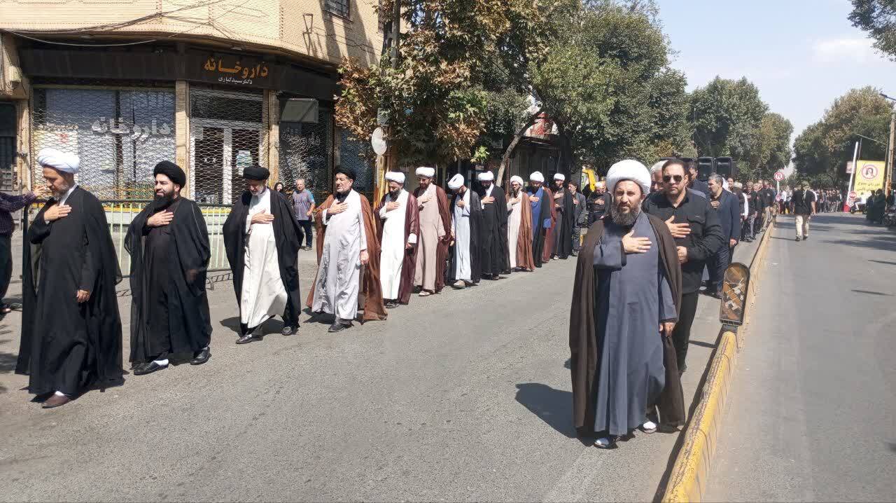 عزاداری خیابانی سالروز شهادت امام حسن عسکری (ع) در خوی