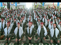 مراسم عهد سربازی امام زمان (عج)