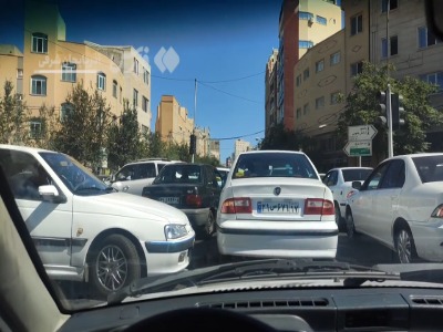 گره ترافیک برقی در تقاطع «رضانژاد»