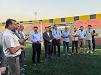 بازدید معاون هماهنگی امور عمرانی استاندار آذربایجان‌غربی از ورزشگاه شهید باکری ارومیه