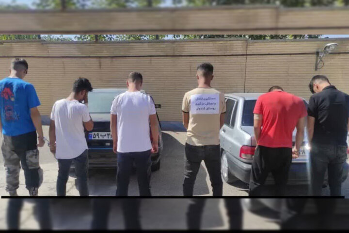 دستگیری مخلان نظم عمومی در کندوان اسکو