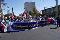 فریاد مرگ بر اسرائیل مردم غیور ارومیه