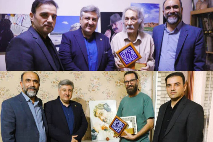 دیدار مدیرکل فرهنگ و ارشاد اسلامی آذربایجان شرقی با پیشکسوتان سینما