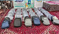اهدای ۸۰ بسته تحصیلی از درآمد موقوفات مراغه