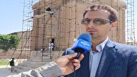 آغاز مرمت گنبد سرخ مراغه