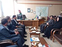 تأکید فرماندار میاندوآب بر توسعه زیرساخت‌های ارتباطی در بازدید از مخابرات شهرستان