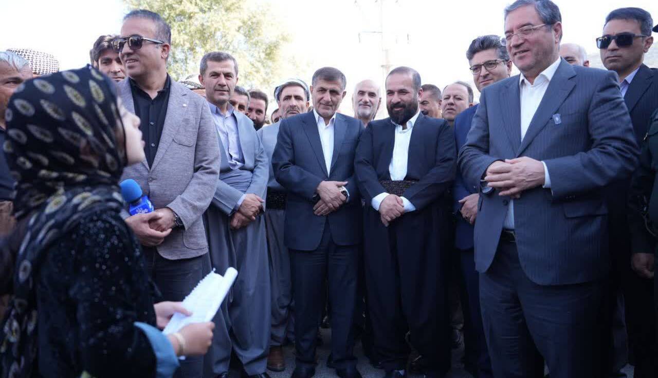 سفر استاندار آذربایجان‌غربی به شهرستان میرآباد