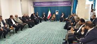 دیدار رئیس کمیسیون اقتصادی مجلس با امام جمعه ارومیه