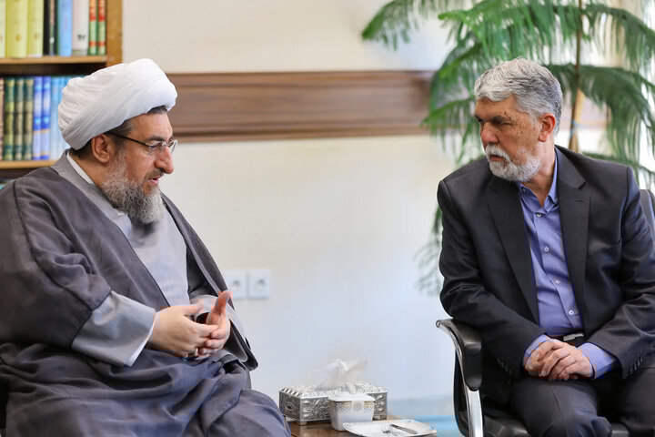 دیدار وزیر فرهنگ و ارشاد اسلامی با نماینده ولی فقیه در آذربایجان‌شرقی