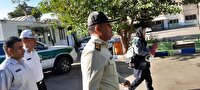 همراهی فرزند شهیدمدافع امنیت تا مدرسه در میاندوآب