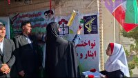 نواختن زنگ مهر و زنگ ایثار و مقاومت در مدارس شهرستان پلدشت