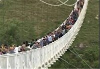 پل معلق مشگین شهر میزبان دومین جشنواره ملی سیب