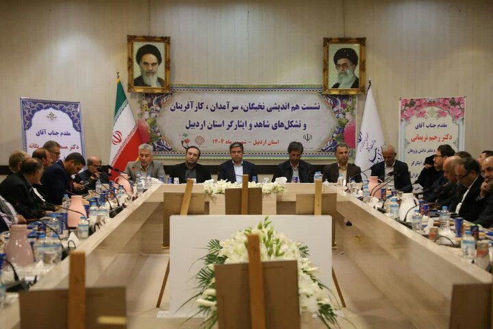 استاندار اردبیل از کارآفرین برتر ایثارگر لاهرودی تقدیر کرد