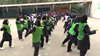 ورزش صبحگاهی در مدارس اردبیل