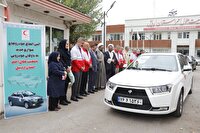 الحاق خودروی‌های جدید به ناوگان خودرویی جمعیت هلال احمر اردبیل