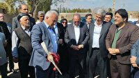 کلنگ‌زنی پروژه بهسازی و روکش آسفالت محور هندوان – دلجلو در خوی